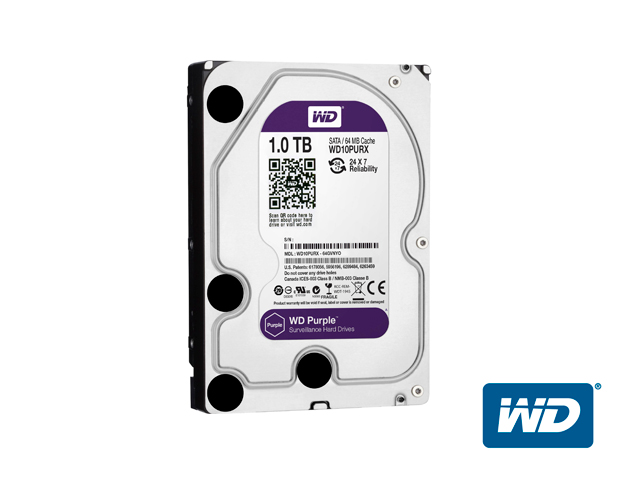 DD 1 TB SATA WD PURPLE WD10PURX VIDEOVIGILANCIA